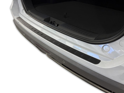 Kryt prahu pátých dveří - nerez+karbon folie Chery Tiggo 7
