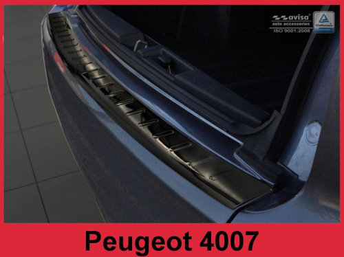 Kryt prahu zadních dveří Peugeot 4007 - černý grafit