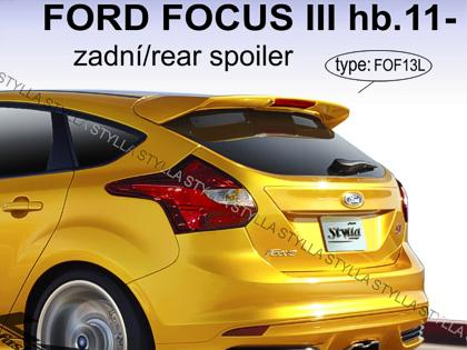 Stříška - střešní spoiler Ford Focus III