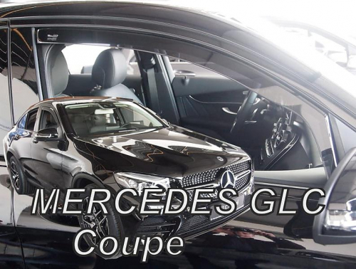 Deflektory-ofuky oken Mercedes GLC C253 5 Dvéř. coupe