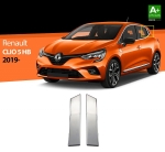 Nerez kryty klik Renault Clio V - 2 ks - zadní