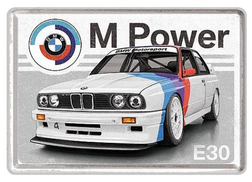 Retro pohlednice - BMW Motorsport - M Power E30 10x14,5cm