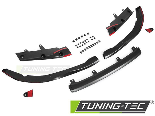 Spoiler předního nárazníku pro BMW G22 / G23 Performance style - provedení černý mat
