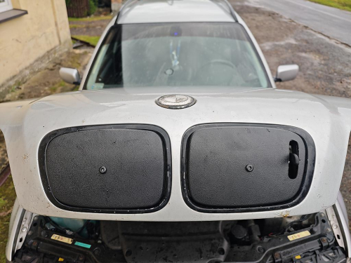 Zimní clona masky chladiče BMW E46