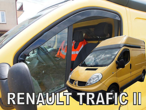 Deflektory-ofuky oken Renault Trafic 2D dlouhé