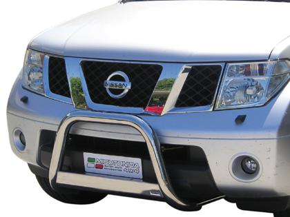 Nerezový přední ochranný rám Nissan Pathfinder III, 63mm
