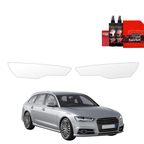 Ochranná folie GRIZZ na přední světlomety Audi A6 C7 Avant facelift