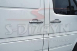 Nerez kryty klik Mercedes Sprinter W901 - 8 ks