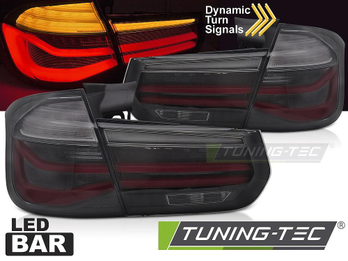 Zadní LED BAR světla pro BMW F31 / F31 LCI s dynamickým blinkrem - kouřové provedení