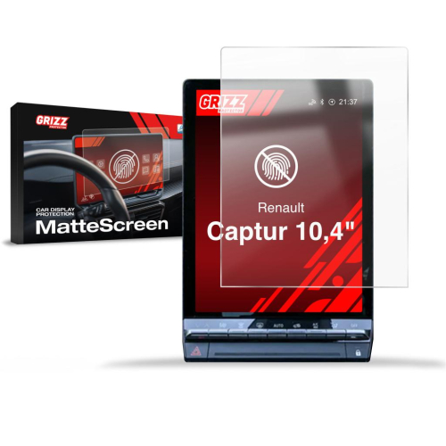 Matná folie na LCD display navigace Renault Captur 10,4" (2024)