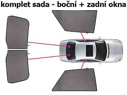 Sluneční clony CarShades FIAT Punto II, 3-dvéř.