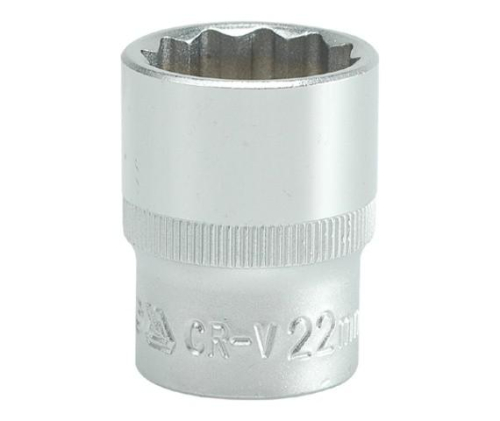 Nástavec 1/2" 22 mm dvanáctihranný