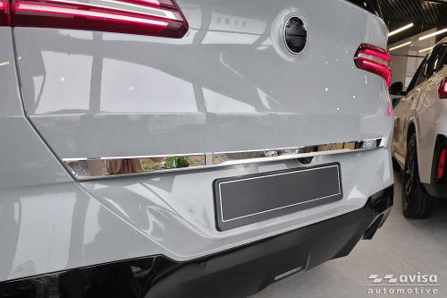 AVISA nerez lišta hrany dveří kufru BMW X3 IV (G45) - lesk