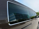 Nerez chrom lišty oken Volkswagen Transporter T5 - SWB
