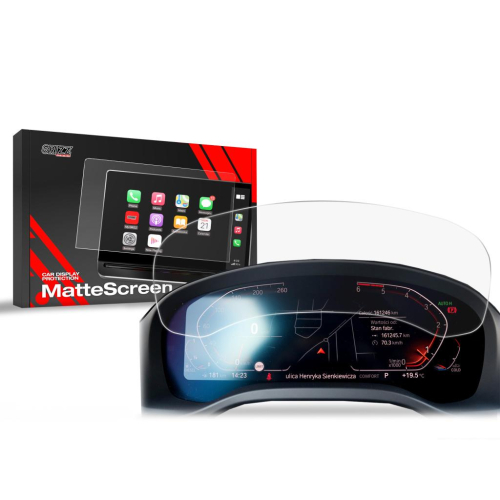 Matná folie na LCD display navigace BMW X4 G02 Live Cockpit 12,25" (2018-2025)