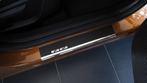 Kryty prahů-nerez+karbon Mitsubishi Grandis