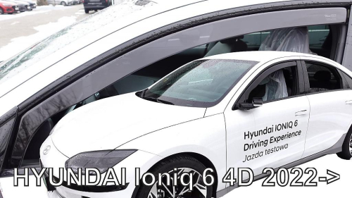 Deflektory-ofuky oken Hyundai Ioniq 6 - přední