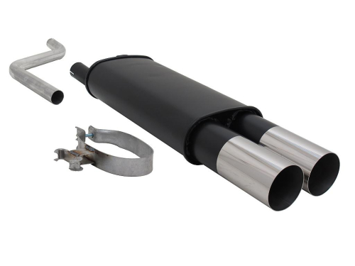 Sportovní výfuk Novus Volkswagen Polo II/III 86C 2x90mm RL-Design