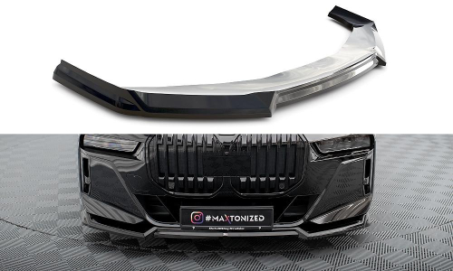 Přední spoiler nárazníku V.3 suitable for BMW 7 M-Pack / M760e / i7 M-Pack G70 