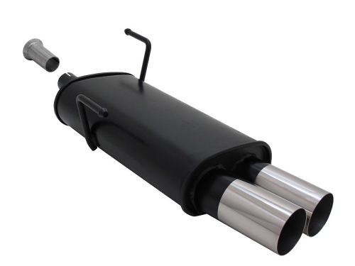 Sportovní výfuk Novus Peugeot 206 2x76mm RL-design