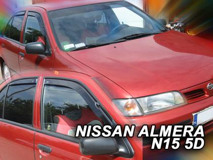 Deflektory-ofuky oken Nissan Almera N15