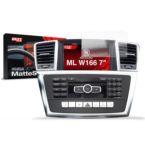 Matná folie na LCD display navigace Mercedes ML W166