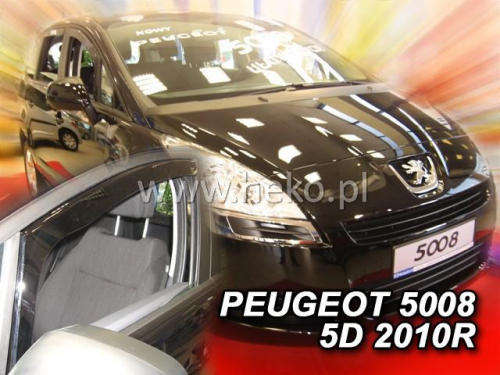 Deflektory-ofuky oken Peugeot 5008