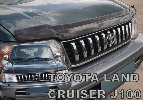 Plexi lišta přední kapoty Toyota Land Cruiser J100 