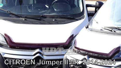 Plexi lišta přední kapoty Citroen Jumper