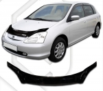 Plexi lišta přední kapoty Honda Civic HTB