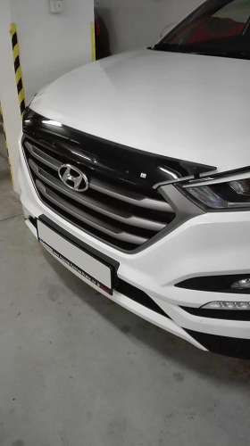 Plexi lišta přední kapoty Hyundai Tucson III