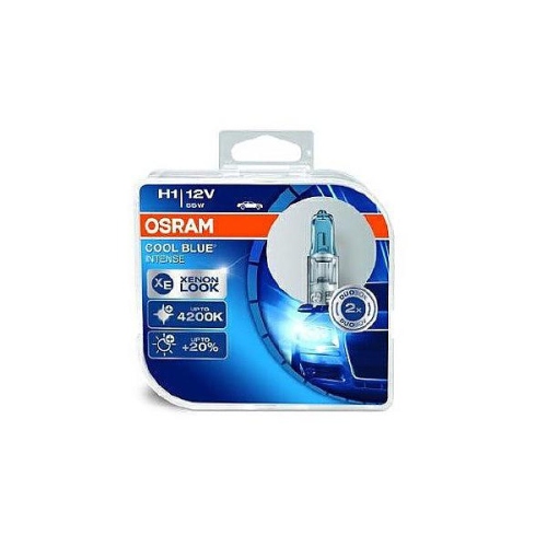 Autožárovky Osram Cool Blue Intense H1 55W