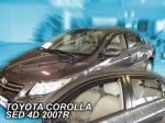 Deflektory-ofuky oken Toyota Corolla sedan