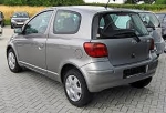 Plastové lemy blatníků Toyota Yaris 5dvéř.