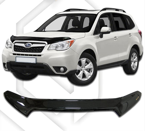 Plexi lišta přední kapoty Subaru Forester, od r.v. 2012 - 