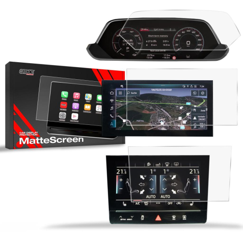 Matná folie na LCD display navigace Audi Q8 e-tron