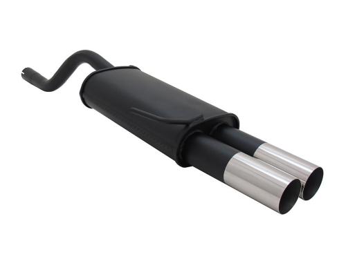 Sportovní výfuk Novus Renault Clio II 2x76 mm RL-Design