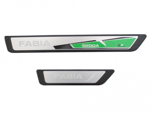 Kryty vnitřních prahů Škoda Fabia III - R5 edition