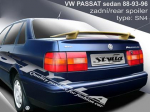Křídlo-spoiler kufru Volkswagen Passat