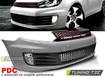 Přední nárazník s mlhovkami VW Golf VI GTI look, PDC 