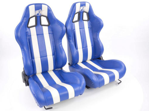 Sportovní sedačky FK Automotive Indianapolis modré