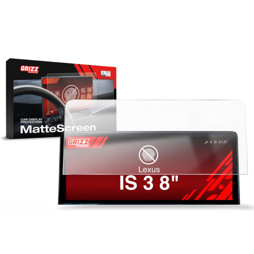 Matná folie na LCD display navigace Lexus IS 3