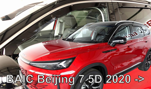 Deflektory-ofuky oken Baic Beijing 7 + zadní