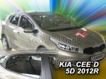 Deflektory-ofuky oken Kia Ceed II 5dvéř. + zadní