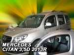 Deflektory-ofuky oken Mercedes Citan 3/5 dvéř.