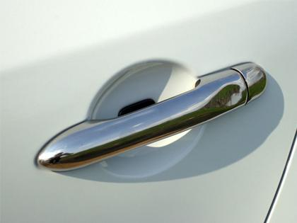 Nerezové kryty klik dveří Renault Fluence - keyless