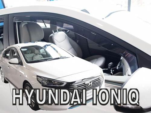 Deflektory-ofuky oken Hyundai Ioniq - přední
