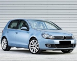 Nerez lišty spodní hrany oken dveří Volkswagen Golf VI