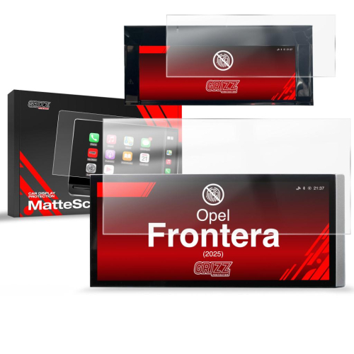 Matná folie na LCD display navigace Opel Frontera (2025)