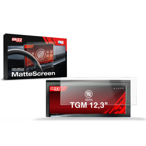 Matná folie na LCD display navigace MAN TGM